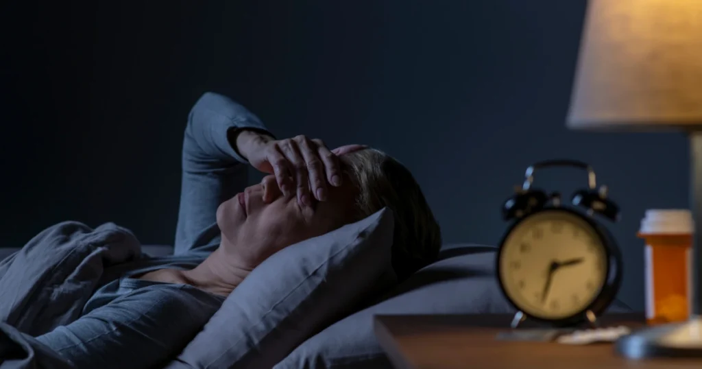 La menopausia te está causando insomnio